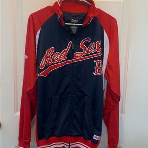 Stitches mlb red Sox’s zip up jacket